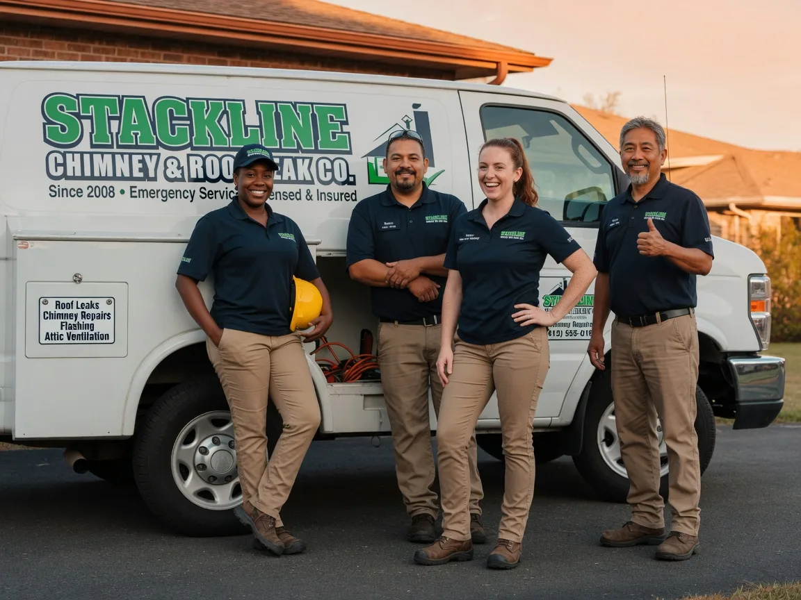 Chimney flashing repair company in Leon, VA